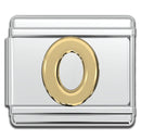 Italian Charm Bracelet Number - 9mm Gold Link