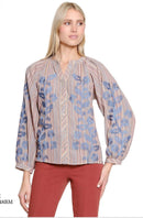 Tru Luxe Split Neck Shirt
