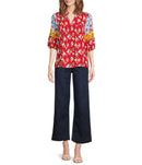 Tru Luxe Kick Crop Jean- Black