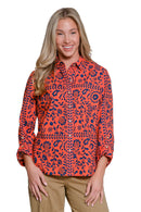 Tru Luxe Printed Button Up Shirt