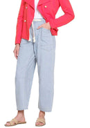 Tru Luxe Stripe Barrel Jean