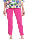 4-Way Stretch Magenta Pull On Jean