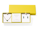 CAILIN BIRTHSTONE GIFT SET - GOLD AQUA CRYSTAL