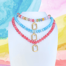 Candy Beaded Jewel Necklace