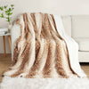 Deer Print Faux Fur Throw Blankets
