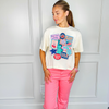 Patriotic Patch Cropped Tee