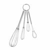 4pc Stainless Steel Mini Whisks Set