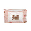 "Rodeo Queen" Rose Quilted Makeup Bag