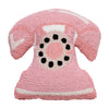 Shaped Pink Telephone Hook Pillow