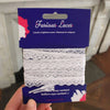 White lace laces