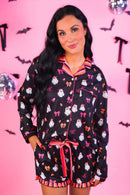 Boo-tiful Ruffle Pajama Set