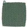 Jade Green Knit Potholder