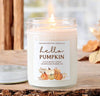 "Hello Pumpkin" Fall Candle / Pumpkin Creme Brulee Scent