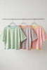 Striped Relaxed Fit Knit Tee
