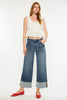 Mid rise Wide Leg Jean