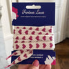 Linen Shoelaces With Hearts