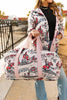 Cattle Drive Sand Quilted Weekender Duffle Bag