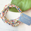 Golden Confetti Bracelet Stack