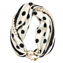 Luxe Pearl Scarf Necklace