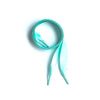 Teal Satin Ribbon Laces
