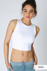 Clean Line Crew Neck Crop Top