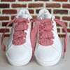 Vichy pattern laces - Red