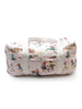 Retro Cowboy Pink Quilted Weekender Duffle Bag