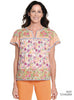 Mixed Print Stripe Popover