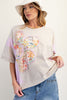 Lilac Flower Patch Top