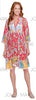 John Mark Tiered Bell Sleeve Floral Dress