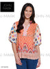 John MarkBubble Sleeve Apricot Top