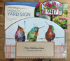 Humming Love Story Yard Sign