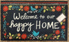 Chalkboard Floral  MatMate
