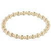 Dignity Grateful Gold 5mm Bead Bracelet