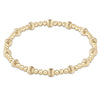 Dignity Sincerity Gold 5mm Bead Bracelet