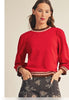 Ruffle Detail Edge Top