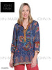 John Mark Flower Multi Mix Print Tunic