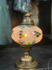 N. 6 Inch Mosaic Table Lamp - Light Multi Color Mix
