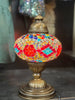 O. 6 Inch Mosaic Table Lamp - Bright Multi Color