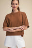 Relaxed Short Sleeve Sweater