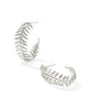 Kayla Hoop Earring- Silver