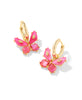 Bianca Butterfly Earring- Pink Mix