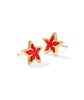Cassidy Stud Earring- Red