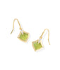 Joelle Drop Earring- Gold Green MOP