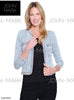 John Mark Braided Denim Jacket