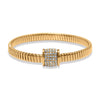 Meridian solis Spring Gold Bracelet