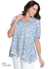 Chambray Zebra Camp Shirt