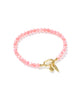 Sylvia Stretch Bracelet-  Chalcedony