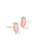 Grayson Stone Earring-Pink MOP