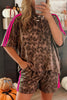 Leopard Pink Stripe Set